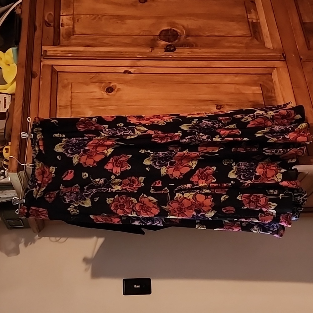 Reversible maxi skirt